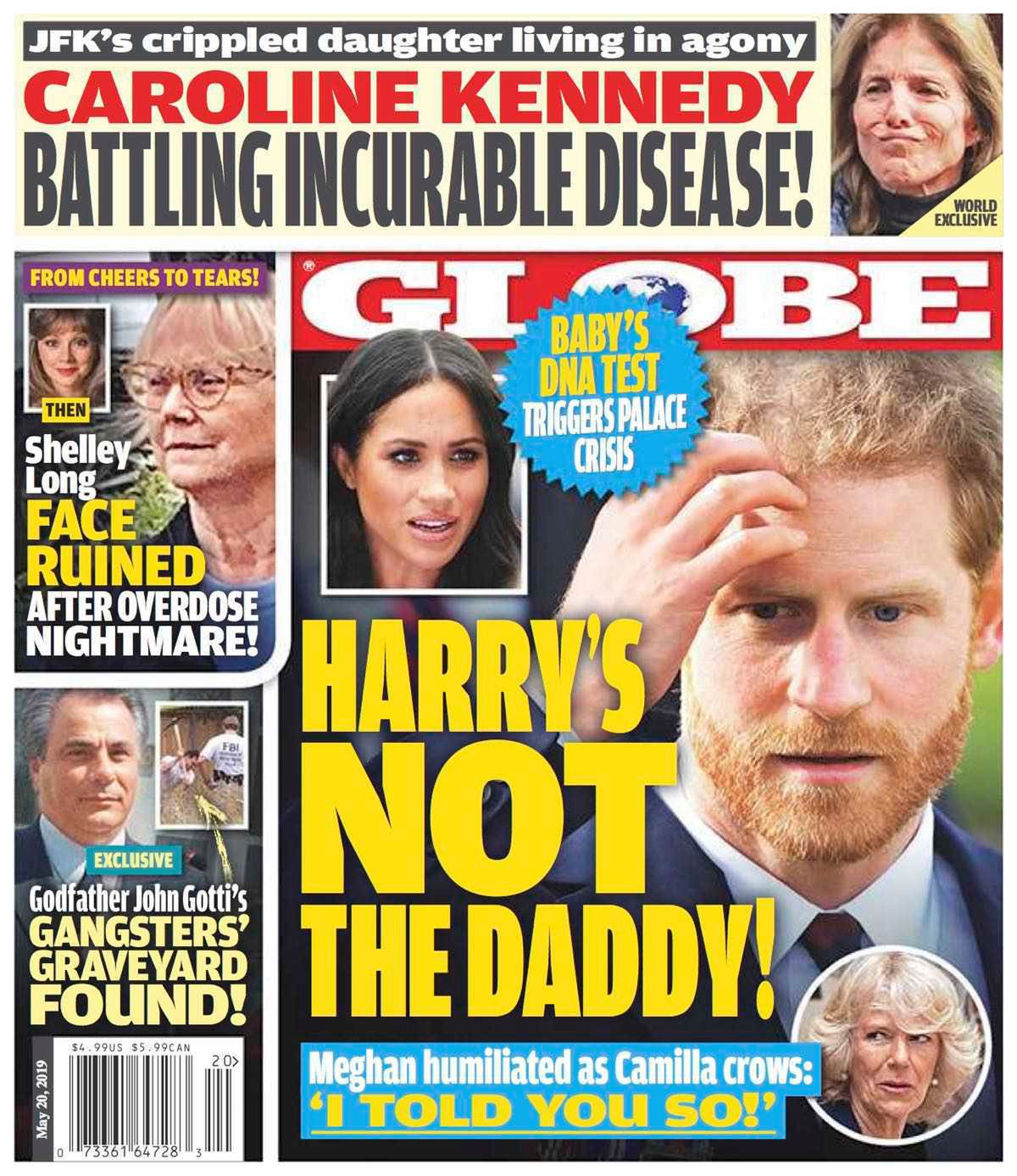Globe twierdzi, że książę Harry nie jest ojcem Archiego
