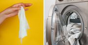 Zawsze wrzucam chusteczki nawilżane do prania. Oszczędzam przez to sporo nerwów