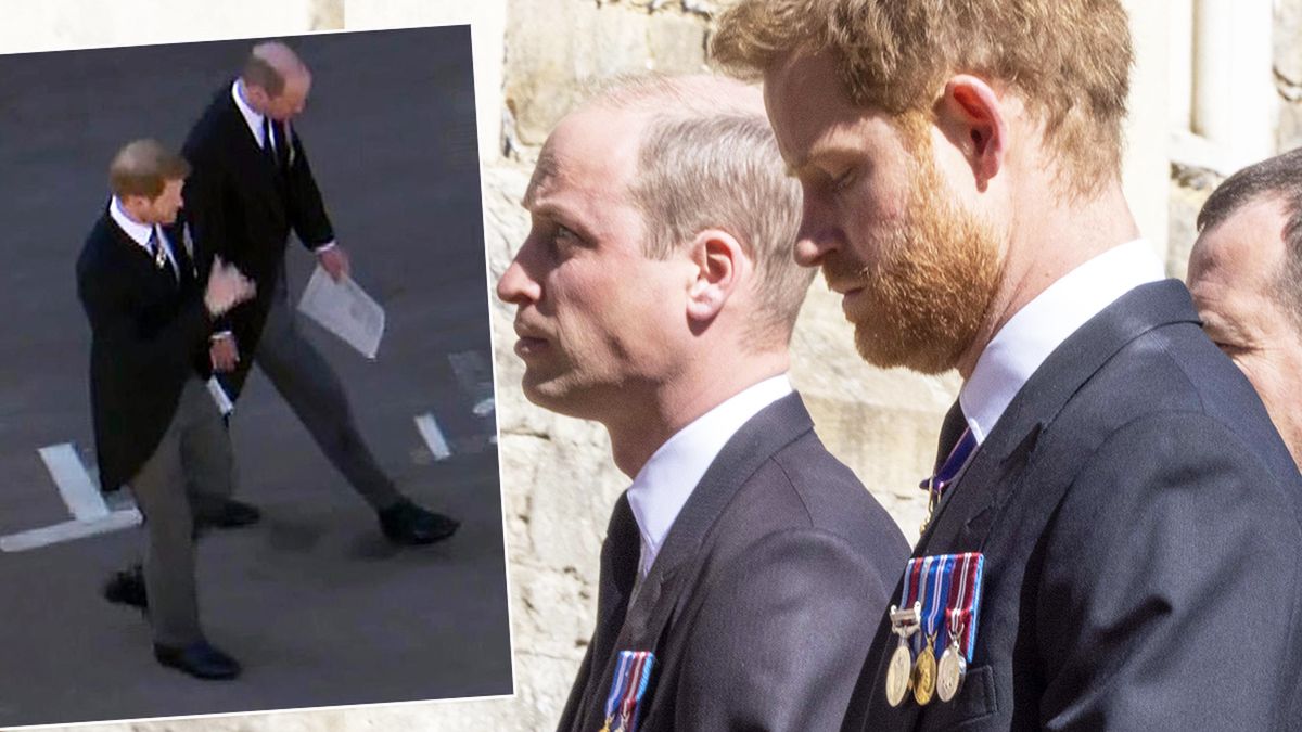 Co William powiedział do Harry’ego po pogrzebie księcia Filipa? Poruszyli smutny temat