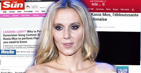 Ledwie wygrała polskie preselekcje, a już zachwycają się nią zagraniczne media. Kasia Moś została dostrzeżona w Europie
