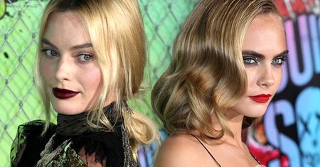 Pojedynek na stylizacje: Margot Robbie kontra Cara Delevingne na premierze filmu "Legion samobójców" w Nowym Jorku