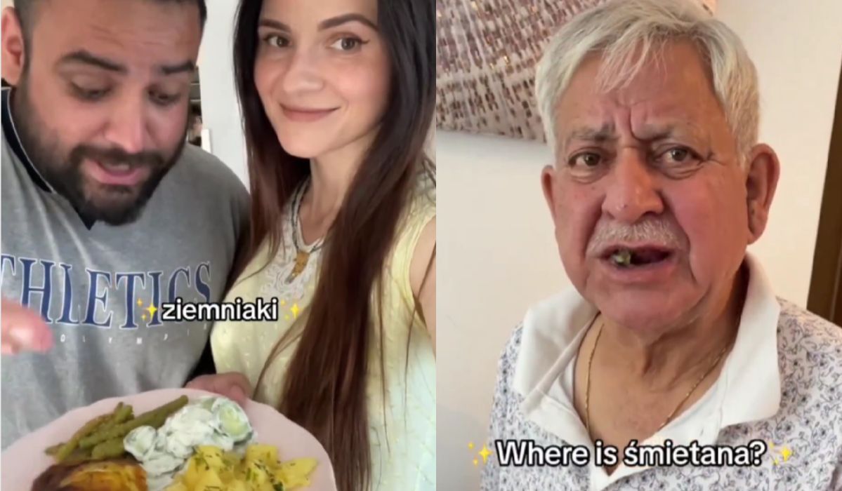 Jej teściowie z Indii spróbowali polskiego dania. Ich reakcja jest rozczulająca