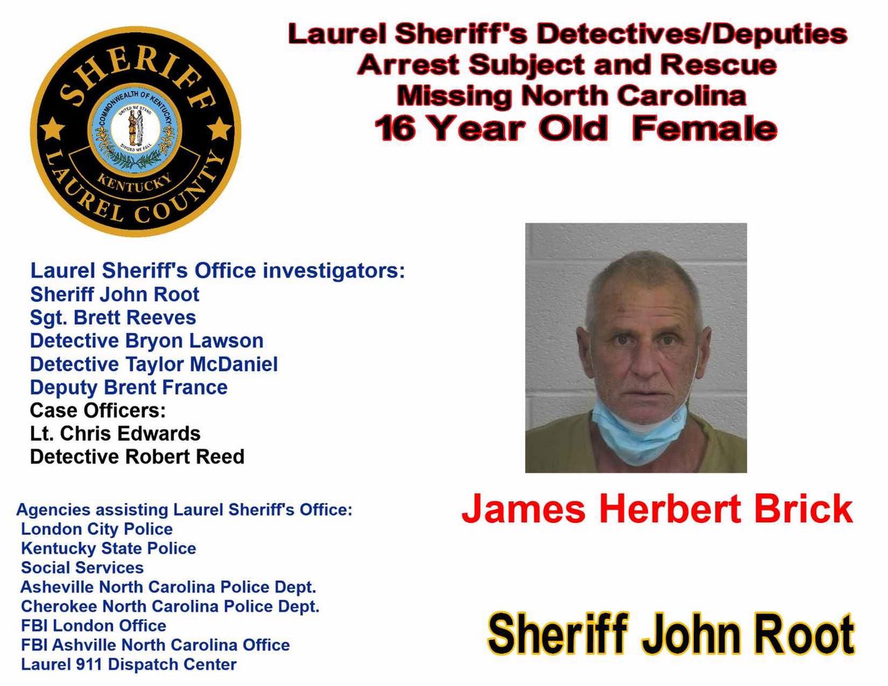 Laurel County Sheriff's Office/facebook