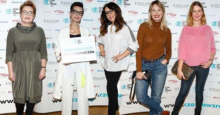 Gwiazdy zachęcają do badania wzroku: Beata Tadla, Danuta Stenka, Odeta Moro, Karolina Malinowska