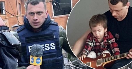 Synek dziennikarza TVN, który jest w Ukrainie, zobaczył ojca wśród zgliszcz. Jego reakcja złamie najtwardsze serce