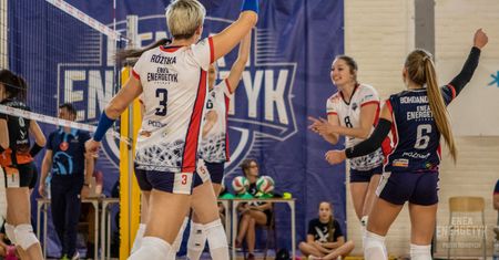 Enea Energetyk Poznań pewnie wygrywa i awansuje w ligowej tabeli