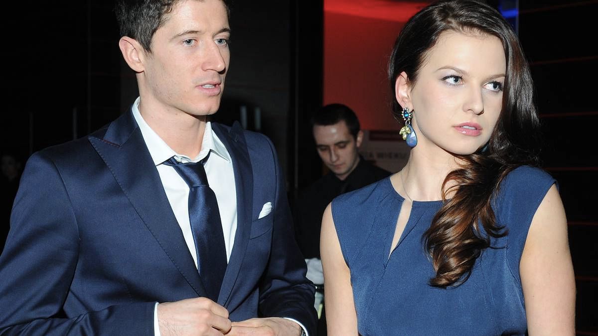 Robert Lewandowski i Anna Lewandowska