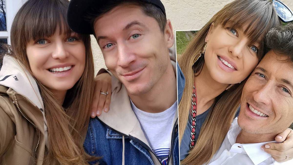 Ania i Robert Lewandowscy