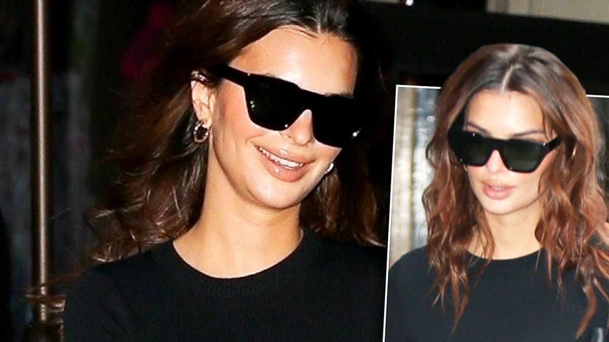 Emily Ratajkowski  w ciąży na spacerze w Nowym Jorku