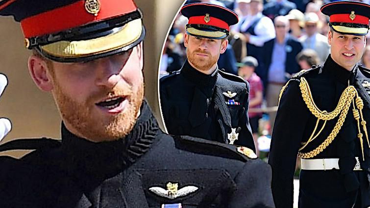 Książę Harry i książę William (ślub księcia Harry'ego i Meghan Markle)