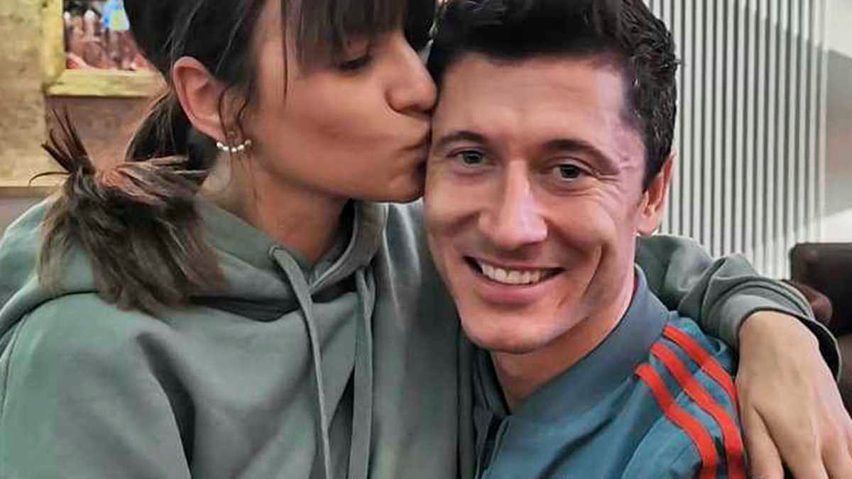 Ania i Robert Lewandowscy