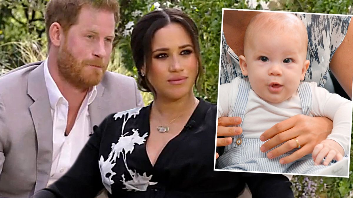 Archie gwiazdą wywiadu Meghan i Harry'ego u Oprah! Rozkoszne nagranie z plaży skradło show [WIDEO]