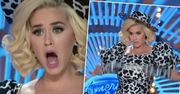 Sexy mama w akcji: Katy Perry nagle wstała, zdarła bluzkę i pokazała światu gołe piersi! W "Idolu" zrobiło się gorąco [WIDEO]