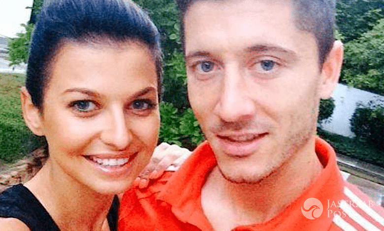 Anna i Robert Lewandowscy z Klarą