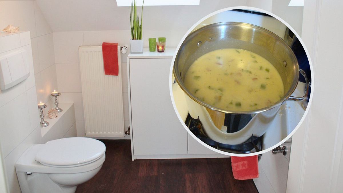 Wylewasz zupę do muszli klozetowej? Możesz przez to słono zapłacić. Fot. Pixabay