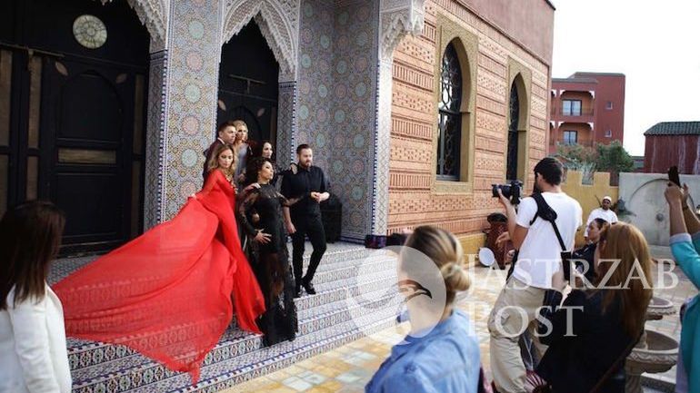 Sesja zdjęciowa do charytatywnego kalendarza fundacji Omeny Mensah (fot. mat. pras.)