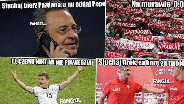 Memy po meczu Polska-Niemcy na EURO 2016