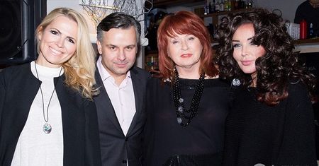 Gwiazdorska wigilia Danuty Błażejczyk: Ewa Minge, Anna Jurksztowicz, Marcin Bronikowski