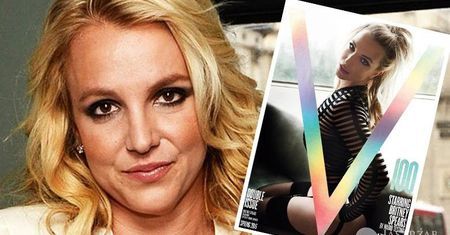 Kusząca Britney Spears na trzech okładkach jubileuszowego "V Magazine"