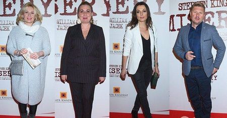 Gwiazdy na premierze spektaklu "Misery" w Teatrze Kwadrat: Katarzyna Glinka, Aldona Jankowska, Lucyna Malec, Andrzej Nejman...