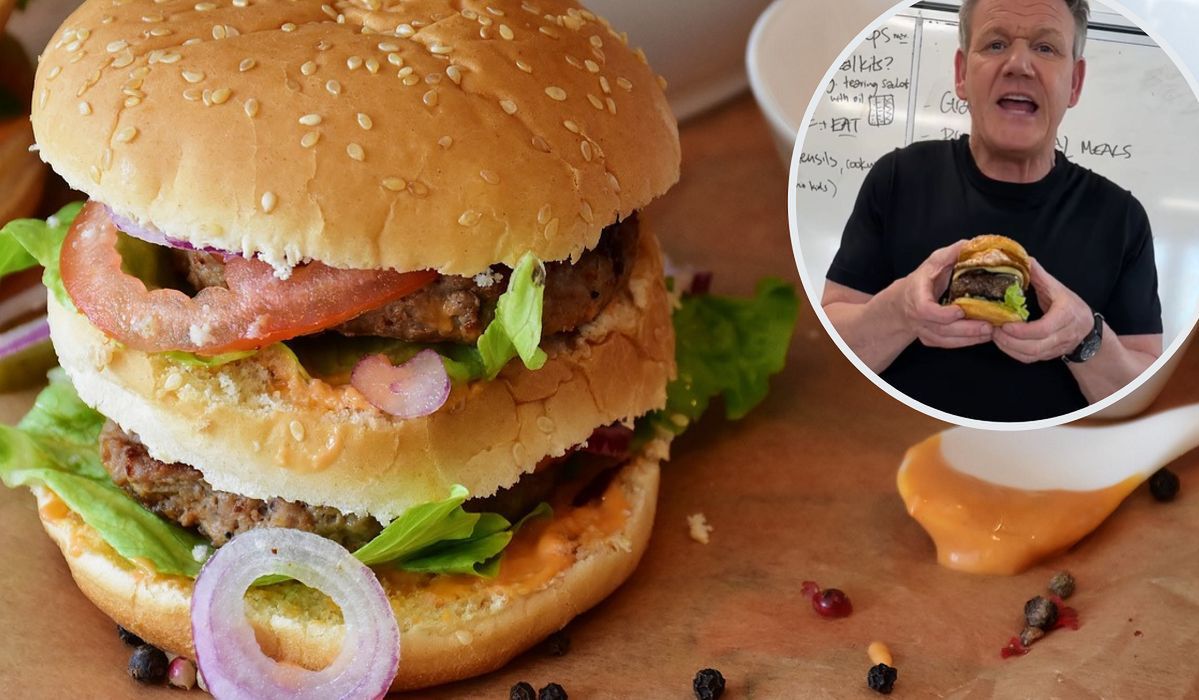 Gordon Ramsay zdradza przepis na burgera. Fot. Pixabay, TikTok/
gordonramsayofficial