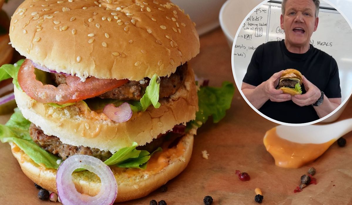 Burger Gordona Ramsaya. Tego składnika się nie spodziewasz