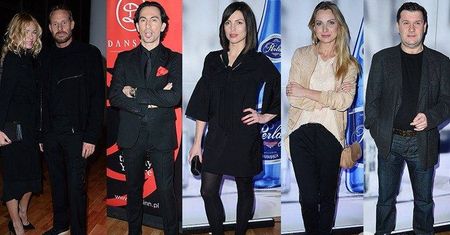 Gwiazdy na otwarciu szkoły tańca Michała Malitowskiego: Joanna Moro, Karolina Gorczyca, Rinke Rooyens i Kasia Wołejnio, Robert Wabich...