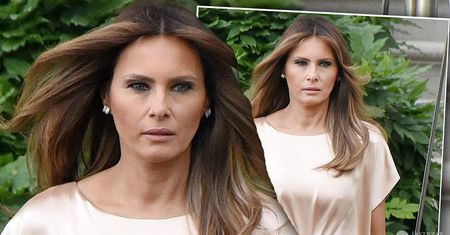 Melania Trump z zaokrąglonym brzuszkiem!