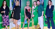 Gwiazdy na premierze filmu "Porady na zdrady 2": Renata Dancewicz, Anna Wendzikowska, Antek Królikowski z Izabelą u boku