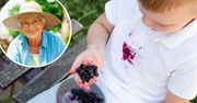 Babcie stosują tę metodę od pokoleń. Plamy po owocach leśnych nie mają szans