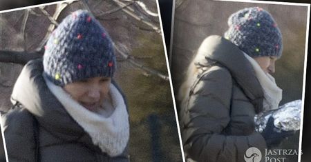 Pierwsze zdjęcia Anny Guzik w ciąży. Coraz bardziej widać ciążowe krągłości aktorki. Nie ukryła ich nawet ciepła puchowa kurtka