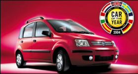 Fiat Panda samochodem roku 2004!!!