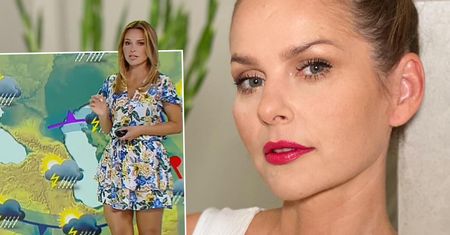 Paulina Sykut prawie wywróciła się w studiu Polsatu. Gwiazda przeżyła chwile grozy, zapowiadając pogodę