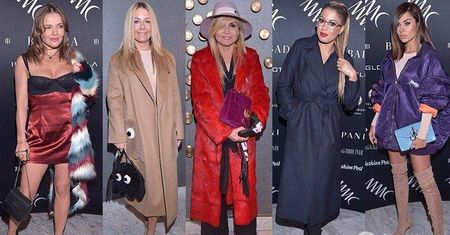 Gwiazdy na pokazie MMC Studio: Małgorzata Rozenek-Majdan, Monika Olejnik, Edyta Herbuś, Patricia Kazadi, Natalia Siwiec...