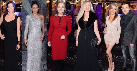 Gwiazdy na wyborach Miss Egzotica 2017: Omenaa Mensah, Tomasz Puzon, Anna Kalata, Anna Jujka, Laura Łącz...