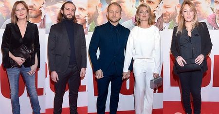 Gwiazdy na premierze filmu "PolandJA": Borys Szyc, Katarzyna Kwiatkowska, Izabela Kuna, Michał Żurawski...