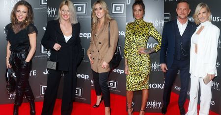 Gwiazdy na premierze filmu "Psy 3. W imię zasad": Karolina Szostak, Edyta Herbuś, Maria Sadowska