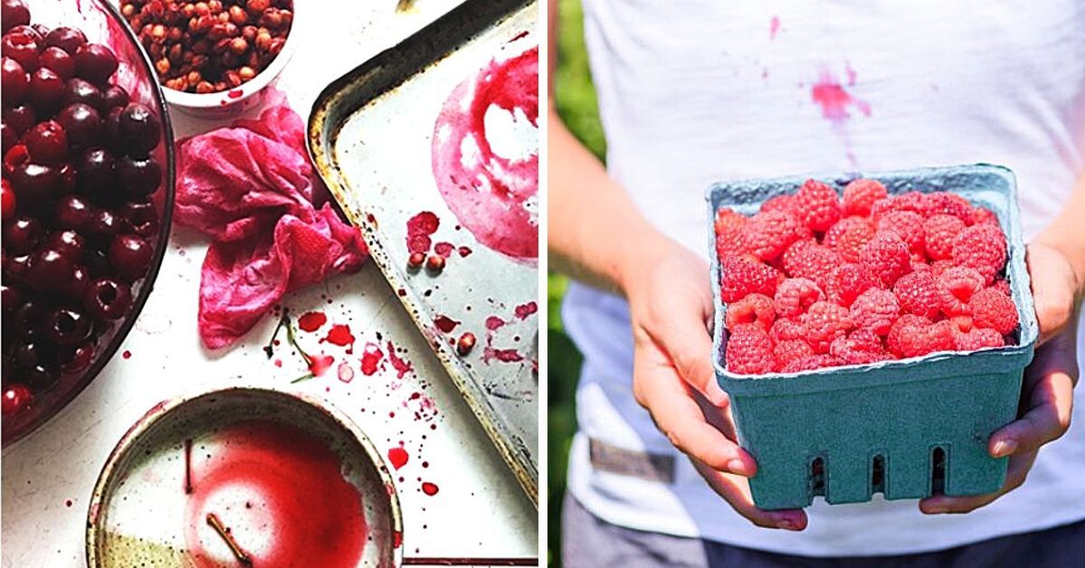 7 DIY Ways to Remove Fruit Stains. They Work With All Kinds of Clothes