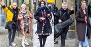 Gwiazdy przed studiem "Dzień Dobry TVN": Renata Dancewicz, Paweł Burczyk, Małgorzata Ohme