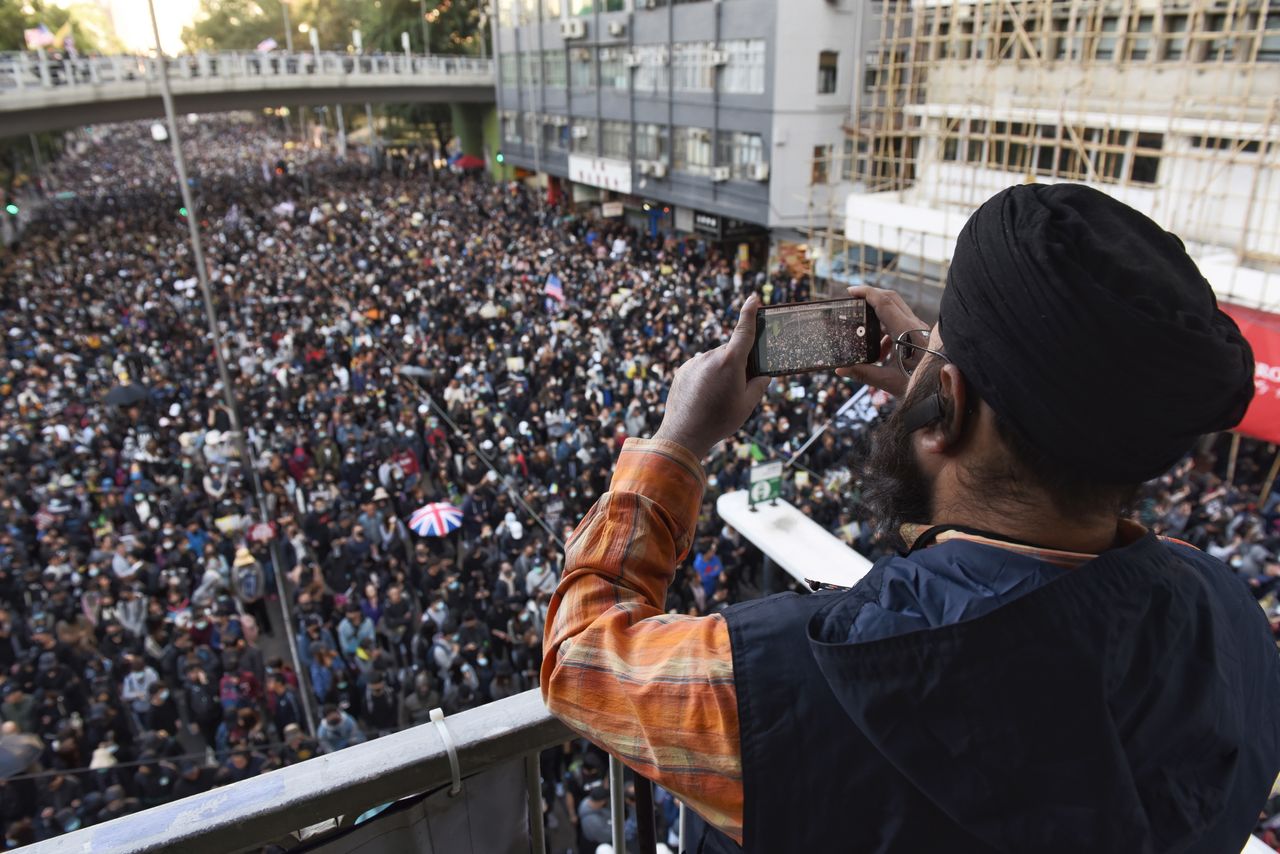 Hongkong. Największy protest od miesięcy. 800 tys. ludzi na ulicach, są aresztowani