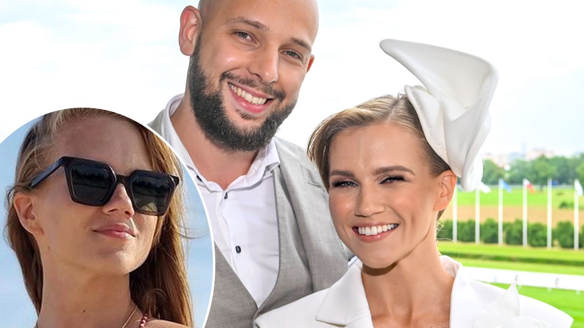 Agnieszka Kaczorowska z mężem (fot. Instagram i AKPA)