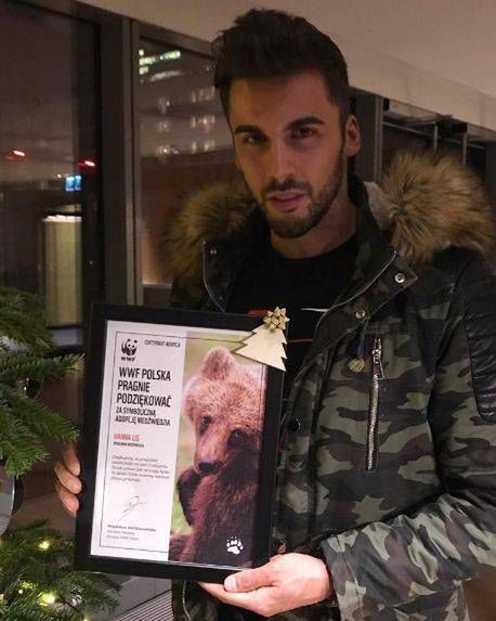 Jakub Kucner w świątecznej akcji WWF Polska