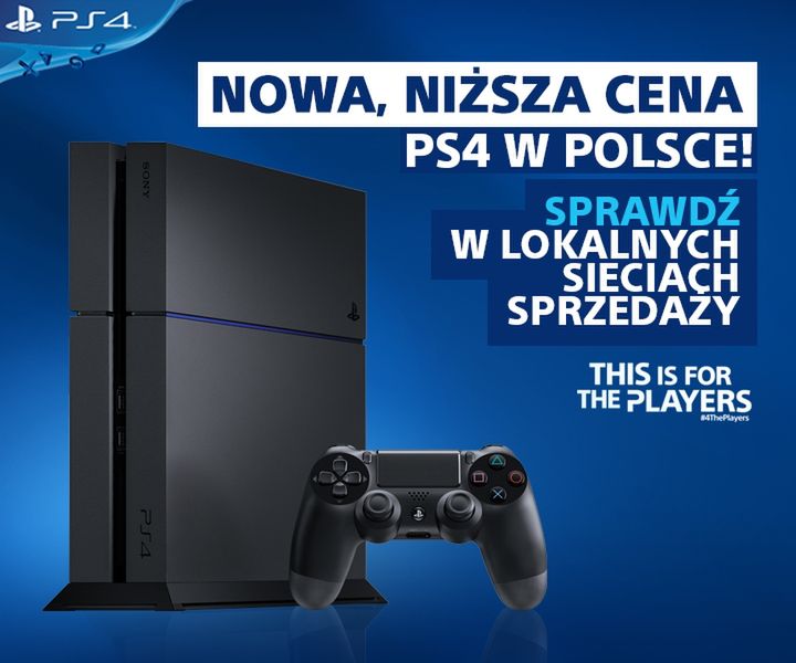 PlayStation 4 tanieje w Europie