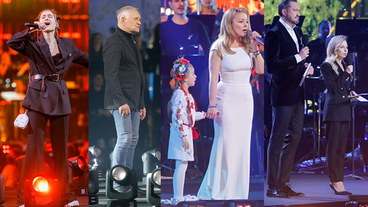 Gwiazdy na koncercie TVN "Razem z Ukrainą": Krzysztof Zalewski, Daria Zawiałow, Kayah