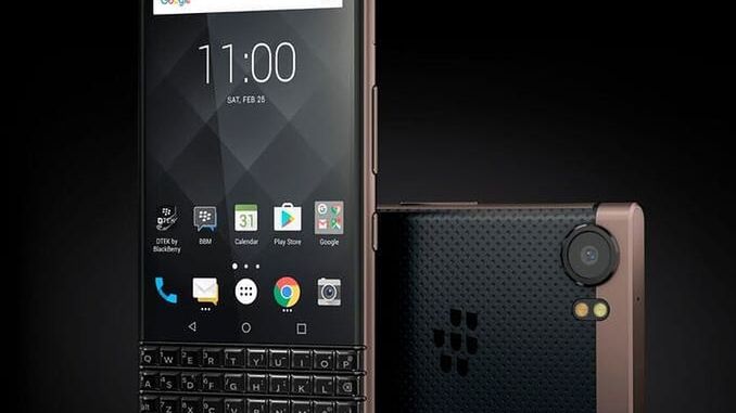 BlackBerry Bronze Edition.