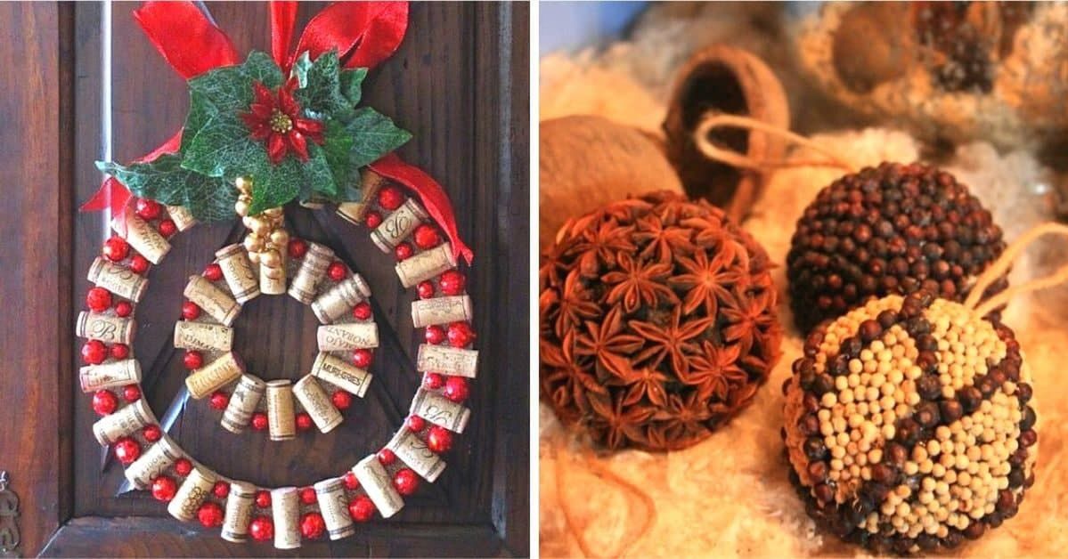Ponad 30 pomysłów na świąteczne ozdoby DIY, które wykonasz w domu z ogólnie dostępnych rzeczy!