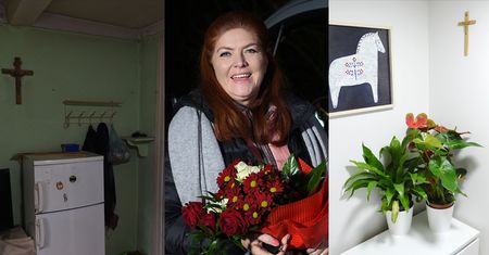 "Nasz nowy dom": Ekipa Katarzyny Dowbor wyremontowała dom pani Lucyny, samotnej matki dwójki dzieci (ZDJĘCIA)