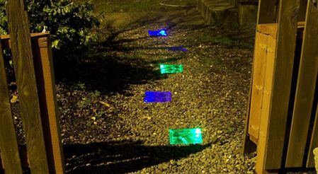 Glowing Solar Walkway