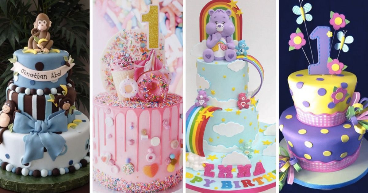 24 fantastyczne torty urodzinowe dla dzieci. O takim prezencie marzy każdy maluch