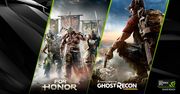 For Honor lub Ghost Recon Wildlands za darmo z kartami graficznymi NVIDIA GeForce GTX